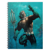 ジャスティスリーグ#10アクアマンドアースバリアント ノートブック (正面)