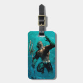 ジャスティスリーグ#10アクアマン溺死地球変異 ラゲッジタグ (正面縦)