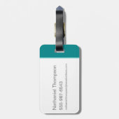 ジャスティスリーグ#10アクアマン溺死地球変異 ラゲッジタグ (裏面縦)