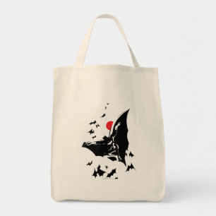 ジャスティスリーグ   Batman in Cloud of Aterts ポップ・アートの Art トートバッグ