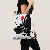 ジャスティスリーグ | Batman in Cloud of Aterts ポップ・アートの Art トートバッグ (クローズアップ)