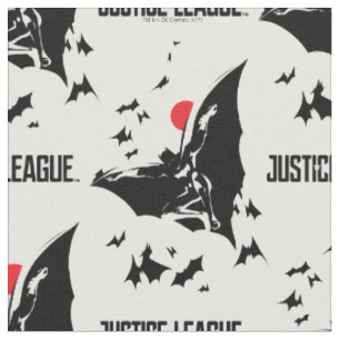 ジャスティスリーグ   Batman in Cloud of Aterts ポップ・アートの Art ファブリック