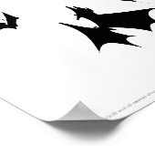 ジャスティスリーグ | Batman in Cloud of Aterts ポップ・アートの Art ポスター (角)