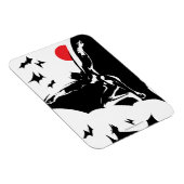 ジャスティスリーグ | Batman in Cloud of Aterts ポップ・アートの Art マグネット (右側)