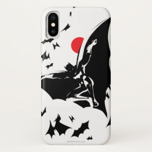 ジャスティスリーグ   Batman in Cloud of Aterts ポップ・アートの Art iPhone X ケース