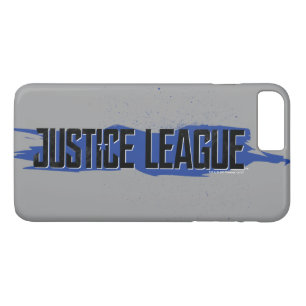 ジャスティスリーグ Blue Stroke Justice Leagueロゴ iPhone 8 Plus/7 Plusケース