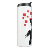 ジャスティスリーグ | Cyborg Digital Noir ポップ・アートの Art タンブラー (回転左)