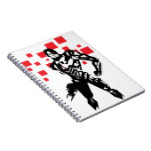 ジャスティスリーグ | Cyborg Digital Noir ポップ・アートの Art ノートブック (右側)