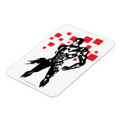 ジャスティスリーグ | Cyborg Digital Noir ポップ・アートの Art マグネット (左側)