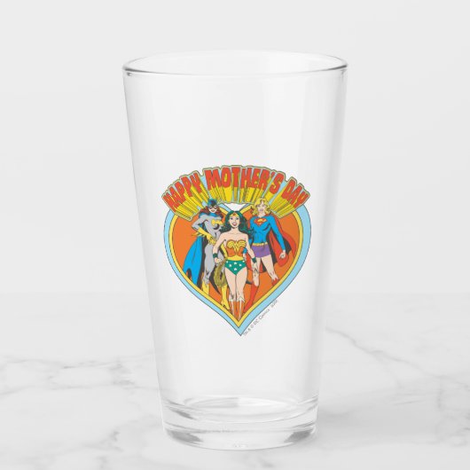 ジャスティスリーグ | Happy Mother's Day タンブラーグラス (正面)