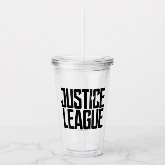 ジャスティスリーグ | Justice Leagueロゴ アクリルタンブラー (正面)