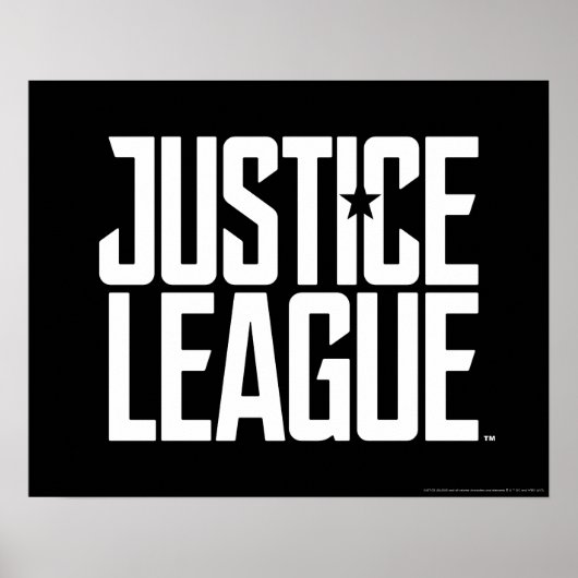 ジャスティスリーグ | Justice Leagueロゴ ポスター (正面)