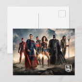 ジャスティスリーグ | Justice League On Battlefield ポストカード (正面/裏面)