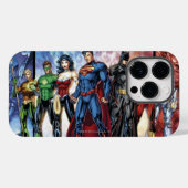 ジャスティスリーグ | New 52 Justice League Line Up Case-Mate iPhoneケース (裏面 (横))