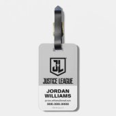 ジャスティスリーグ | Wayne Aerospaceロゴ ラゲッジタグ (裏面縦)