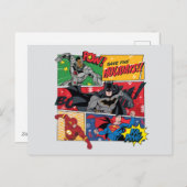 ジャスティス救リグ「祝日!」 シーズンポストカード (正面/裏面)