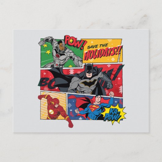 ジャスティス救リグ「祝日!」 シーズンポストカード (正面)