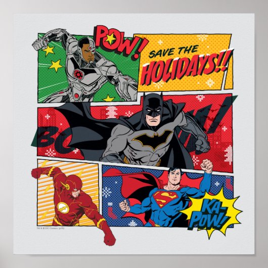 ジャスティス救リグ「祝日!」 ポスター (正面)