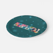 ジャスティス疑問に思リーグウーマン"Sleigh All Day" ペーパープレート (アングル)
