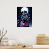 ジャスティス疑問に思リ#12女人と男性すごいキス ポスター (キッチン)