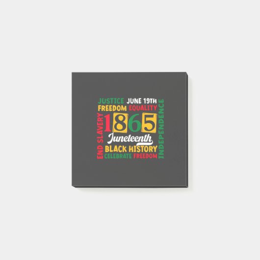 ジャスティス6月19日自由平等1865 ポストイット (正面)