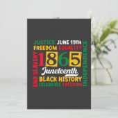 ジャスティス6月19日自由平等1865 招待状 (スタンド正面)