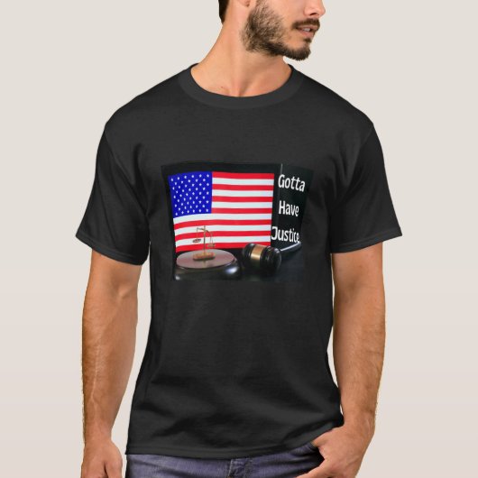 ジャスティス・ゲベルNr 5を持つ Tシャツ (正面)