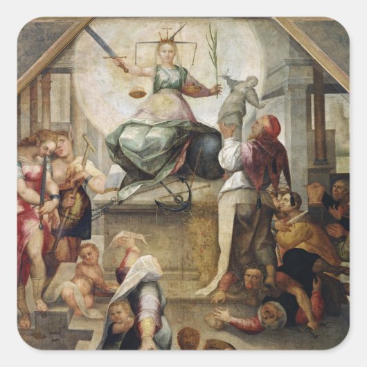 ジャスティス スクエアシール (正面)