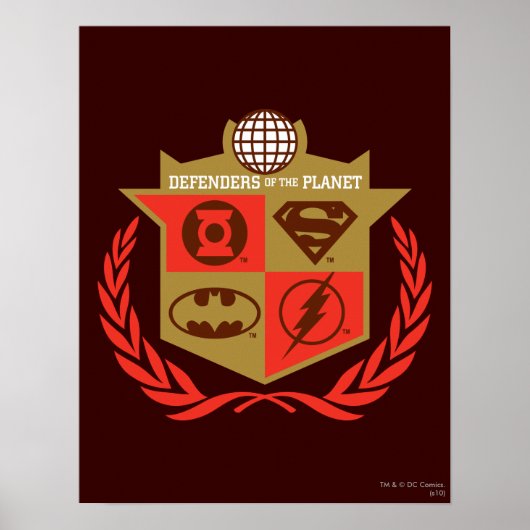 ジャスティス・リーグの防御者 ポスター (正面)