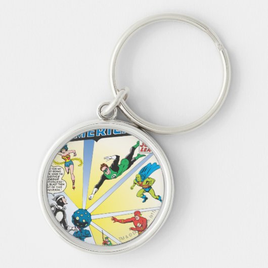 ジャスティス・リーグ・オブ・アメリカ問題#12 - 6月 キーホルダー (正面)