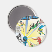 ジャスティス・リーグ・オブ・アメリカ問題#12 - 6月 マグネット (正面/裏面)