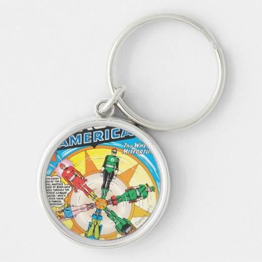 ジャスティス・リーグ・オブ・アメリカ問題#6 - 9月 キーホルダー (正面)