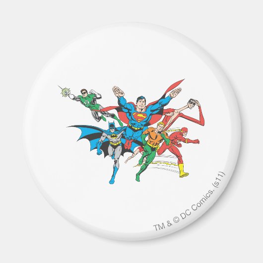 ジャスティス・リーグ・オブ・アメリカ4 マグネット (正面)