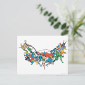 ジャスティス・リーグ・オブ・アメリカ・グループ2 ポストカード (スタンド正面)