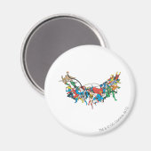 ジャスティス・リーグ・オブ・アメリカ・グループ2 マグネット (正面/裏面)