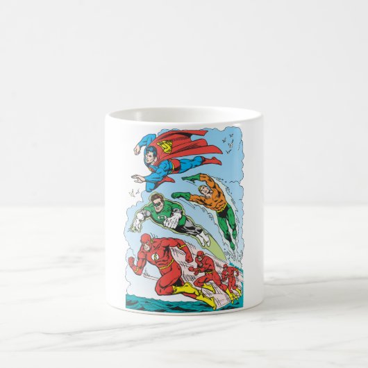 ジャスティス・リーグ・オブ・アメリカ・グループ3 コーヒーマグカップ (中央)