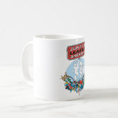 ジャスティス・リーグ・オブ・アメリカ・グループ コーヒーマグカップ (正面左)