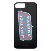 ジャスティス・リーグ・オブ・アメリカ・ロゴ Case-Mate iPhoneケース (裏面)