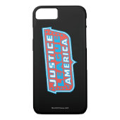 ジャスティス・リーグ・オブ・アメリカ・ロゴ Case-Mate iPhoneケース (裏面)