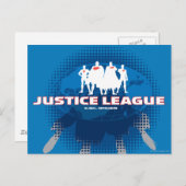 ジャスティス・リーグ・グローバル・ディフェンダーズ ポストカード (正面/裏面)