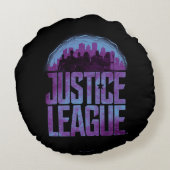 ジャスティス・リーグ |ジャスティス・リーグ・シティ・シルエット ラウンドクッション (裏面)