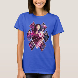 ジャスティス・リーグ ダイヤモンドギャラクシーグループパネル Tシャツ