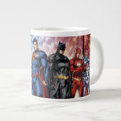 ジャスティス・リーグ | ニューフィフティーツー ジャスティスリーグ ラインナップ ジャンボコーヒーマグカップ (正面右)