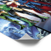 ジャスティス・リーグ | ニューフィフティーツー ジャスティスリーグ ラインナップ ポスター (角)