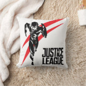 ジャスティス・リーグ |フラッシュ・ランニングのノワール・アポップ・アートのート クッション (ブランケット)
