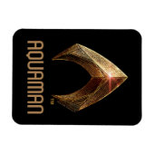 ジャスティス・リーグ | メタリックアクアマンシンボル マグネット (横)