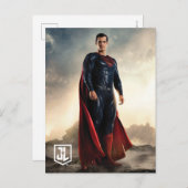 ジャスティス・リーグ | 戦場に立つスーパーマン ポストカード (正面/裏面)