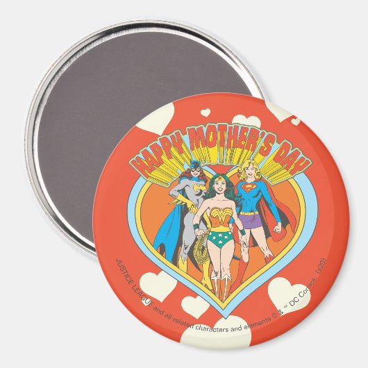 ジャスティス・リーグ | 母の日おめでとう マグネット (正面/裏面)