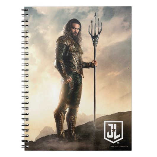 ジャスティス・リーグ | 水中王アクアマン 戦場に立つ ノートブック (正面)