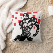 ジャスティス・リーグ | Cyborg Digital Noir ポップ・アートの Art クッション (ブランケット)